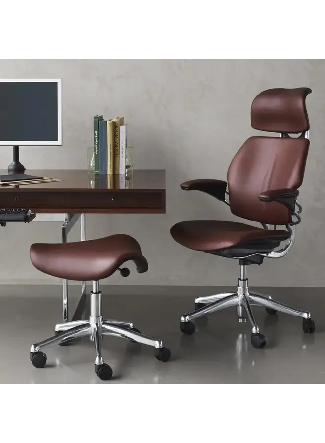 HUMANSCALE FREEDOM PONY STOOL – DESK HIGH WITH CASTERS