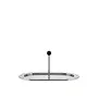 TRAY - TRAY IN 18/10 STAINLESS STEEL MIRROR POLISHED AND PA. - ALESSI