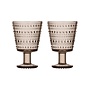 DRINKWARE - KASTEHELMI UNIVERSAL LINEN GLASS SET/2- IITTALA