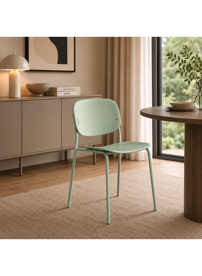CONNUBIA YO ARMLESS OUTDOOR DINING CHAIRS