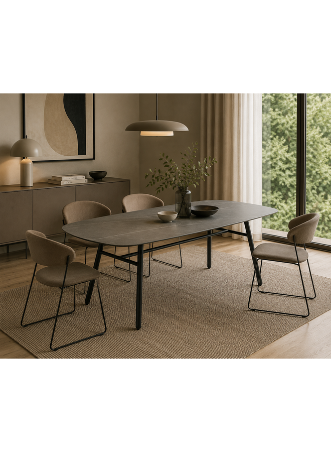 CONNUBIA YO RECTANGULAR OUTDOOR TABLE