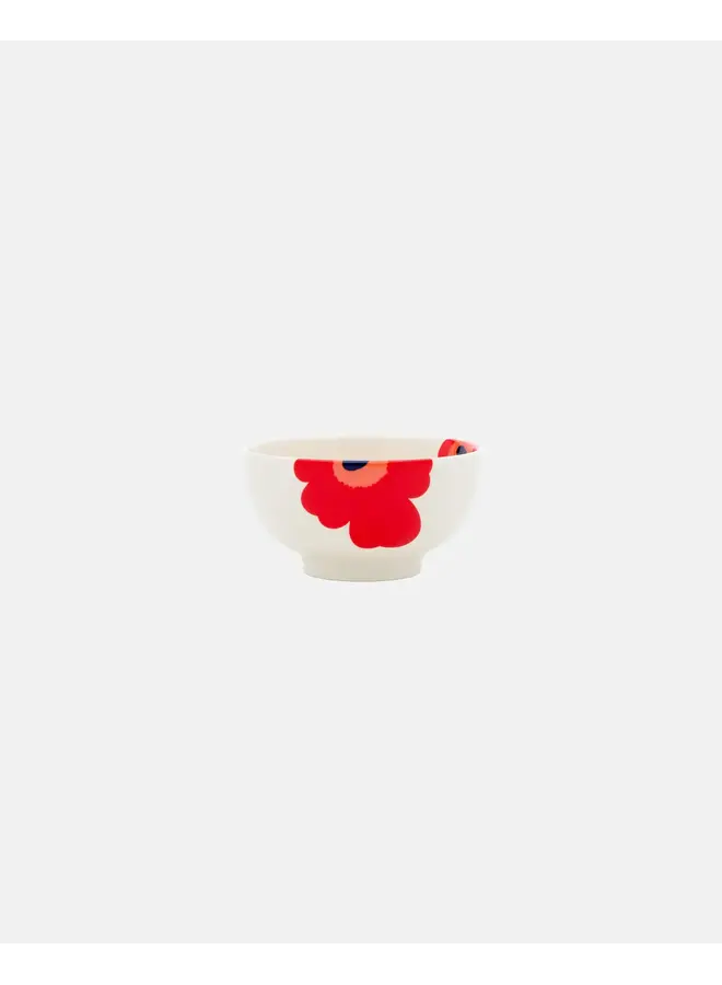 BOWL 3DL - 271 RED FLOWER - OIVA/UNIKKO 076943-001 M6 - MARIMEKKO
