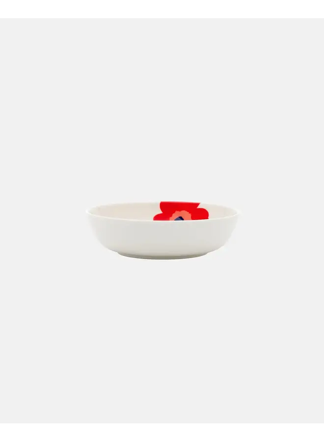 PLATE 16CM - 271  RED FLOWER- OIVA / UNIKKO 076941-001 M6 - MARIMEKKO