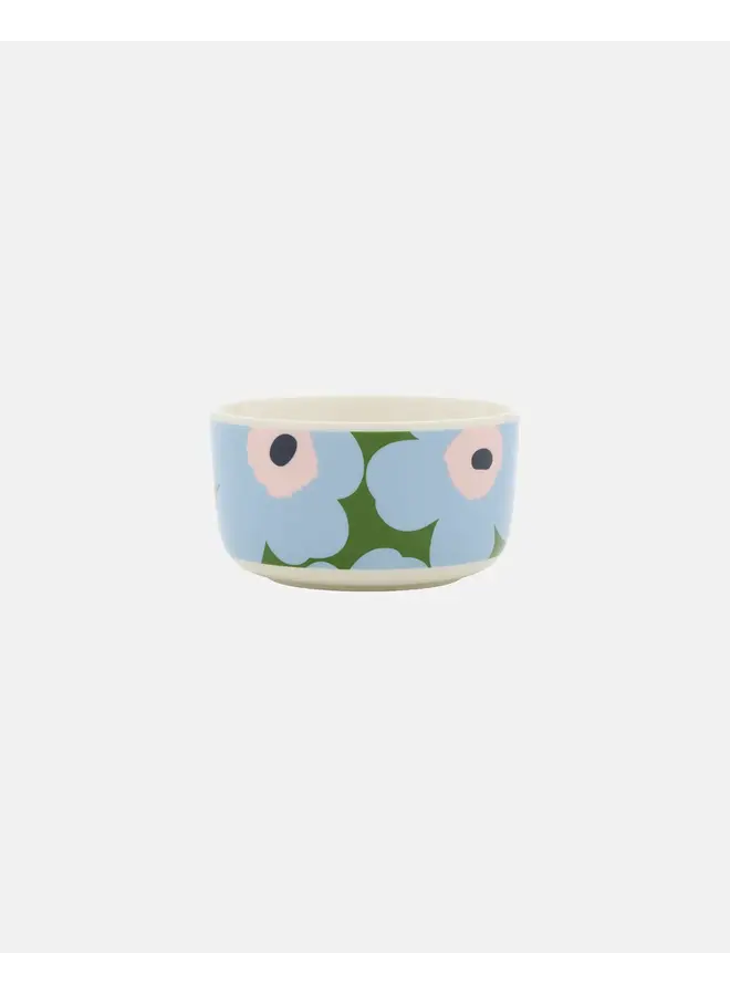 BOWL 5DL - 271 WARM GREEN+BLUE FLOWER - OIVA/UNIKKO 076534-165 M6 - MARIMEKKO
