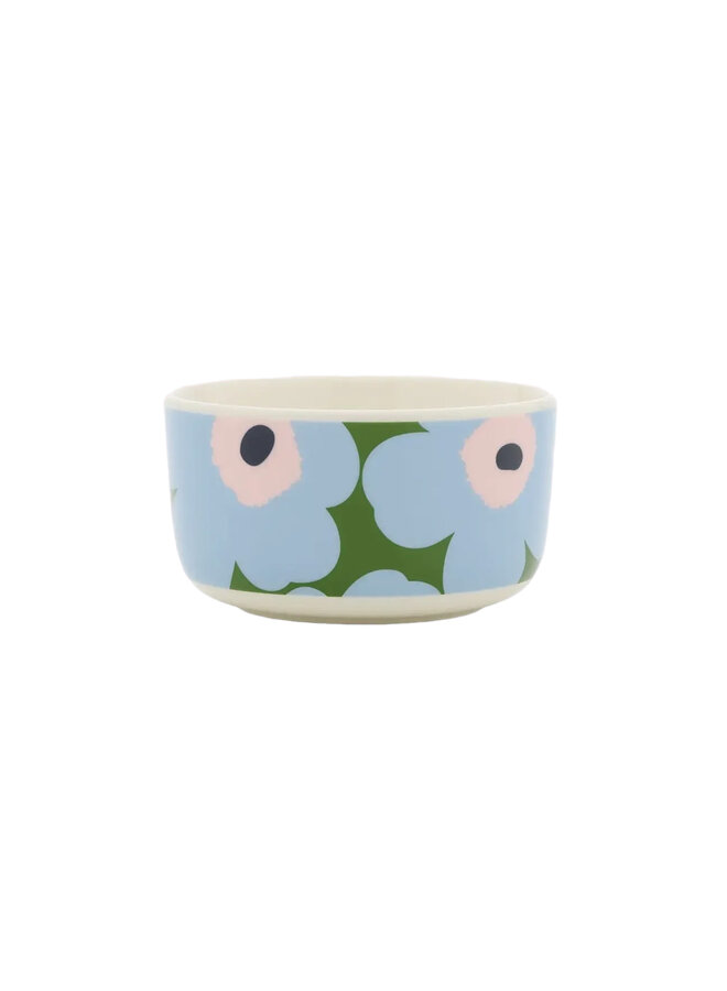 BOWL 5DL - 271 WARM GREEN+BLUE FLOWER - OIVA/UNIKKO 076534-165