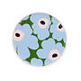 PLATE 20CM - 271 WARM GREEN+BLUE FLOWER - OIVA/UNIKKO M6 - 076537-165