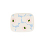 PLATE 15x12CM - 271 BLUE ROSE FLOWER- OIVA / UNIKKO ATE 076535-153