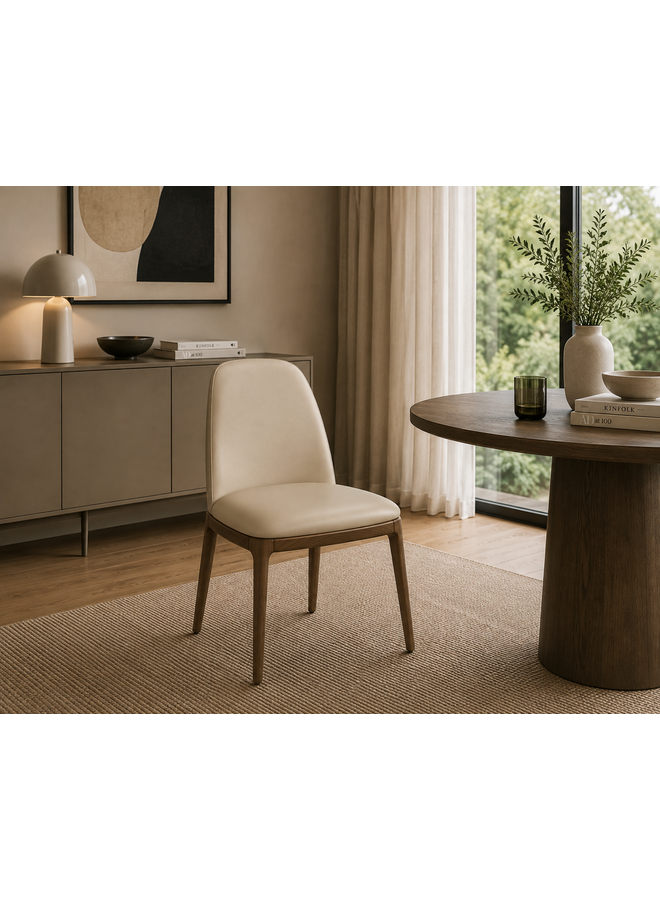 NATUZZI EDITIONS NIRVANA DINING CHAIR