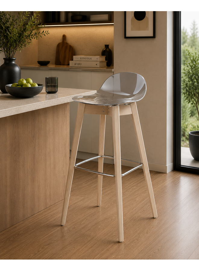 CONNUBIA ACADEMY LOW BACK COUNTER STOOLS