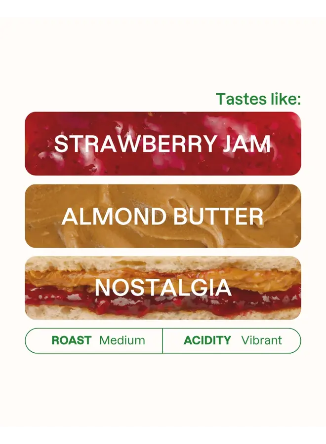 PEANUT BUTTER JELLY TIME ESPRESSO