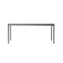 USM HALLER TABLE PEARL GRAY WHITE LAMINATE (T69) (QS)
