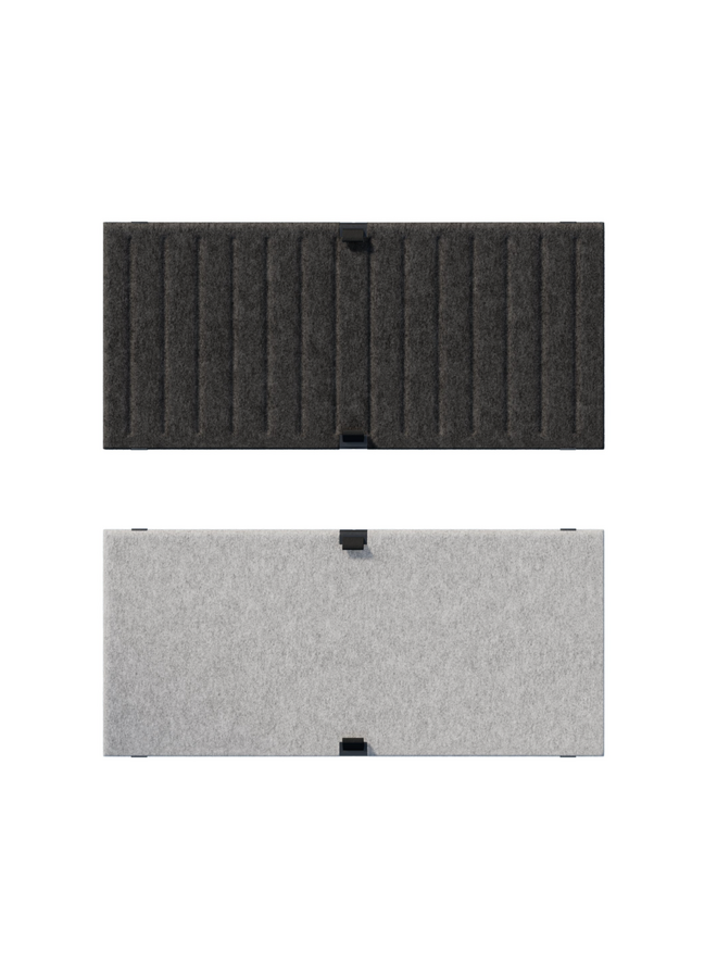 USM HALLER SOFT PANEL 30" DUO VERTICAL/PLAIN (QS)