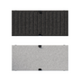 USM HALLER SOFT PANEL 30" DUO VERTICAL/PLAIN (QS)