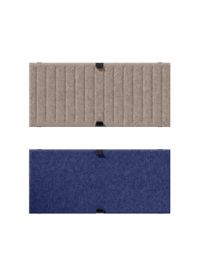 USM HALLER SOFT PANEL 30" DUO VERTICAL/PLAIN (QS)