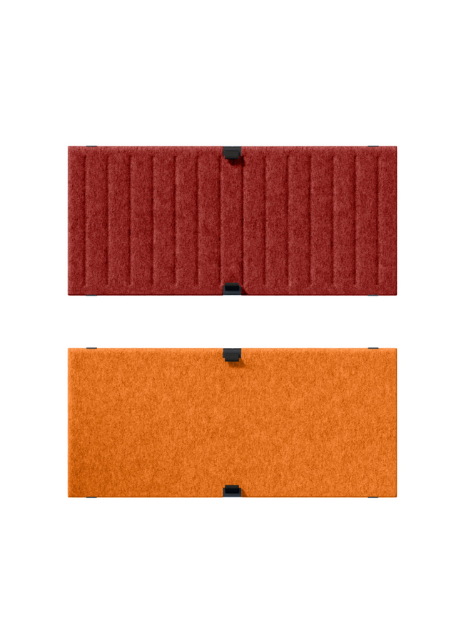USM HALLER SOFT PANEL 30" DUO VERTICAL/PLAIN (QS)