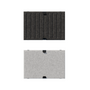 USM HALLER SOFT PANEL 20" DUO VERTICAL/PLAIN (QS)