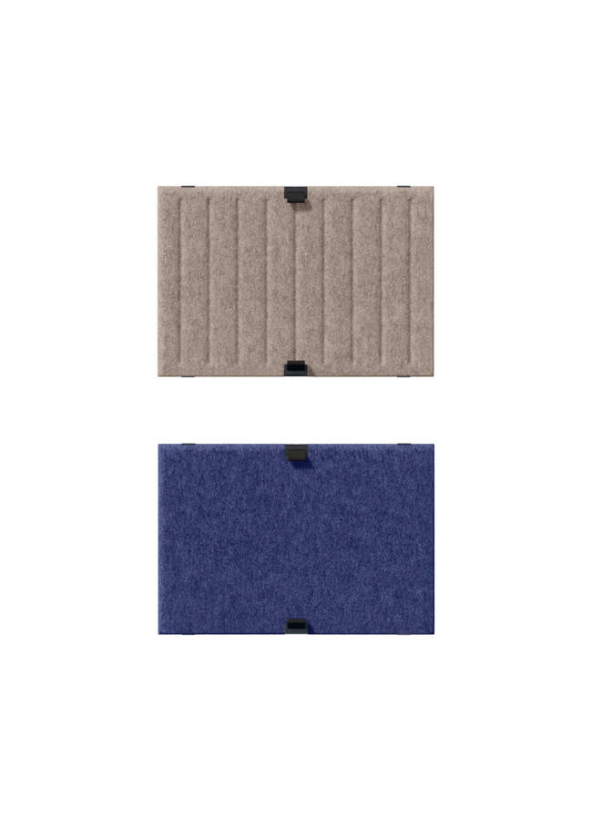 USM HALLER SOFT PANEL 20" DUO VERTICAL/PLAIN (QS)