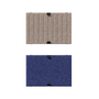 USM HALLER SOFT PANEL 20" DUO VERTICAL/PLAIN (QS)