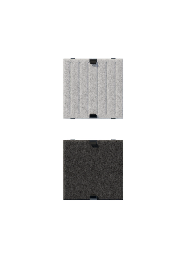 USM HALLER SOFT PANEL 14" DUO VERTICAL/PLAIN (QS)