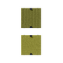 USM HALLER SOFT PANEL 14" DUO VERTICAL/PLAIN (QS)