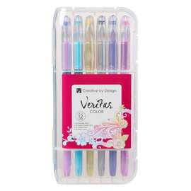 Gel Pens, 12 Assorted