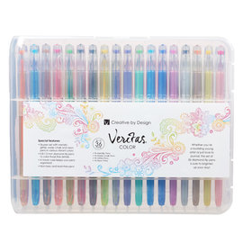 Gel Pens, 36 Assorted