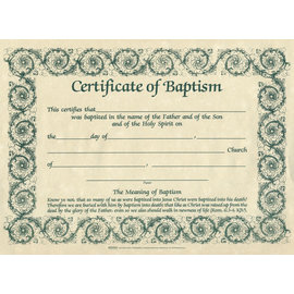 Baptism Certificates - KJV