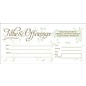 Tithe & Offerings (Proverbs 3:9) 52 Envelopes, Bill size