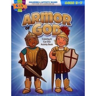 Armor of God Coloring & Cut Out Activity Book