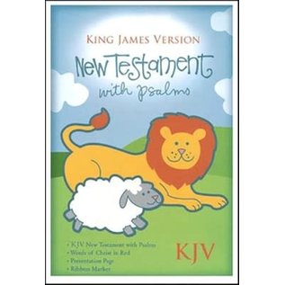 KJV Baby New Testament w/Psalms, Pink Imitation Leather