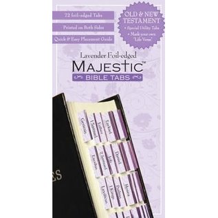 Bible Indexing Tabs - Majestic Lavender