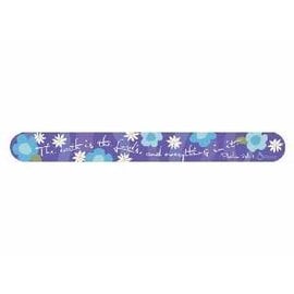 Nail File - Inspirational, Individual: Flowers, Purple