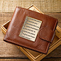 Men's  Leather Wallet - Jeremiah 29:11