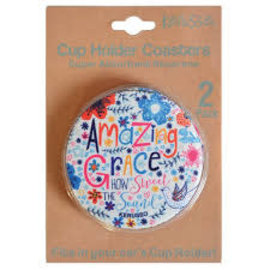 DISCONTINUED Cup Holder Coaster - Amazing Grace