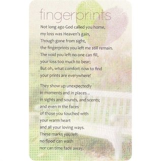 Pocket Card - Fingerprints