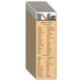 Bookmarks: Books of the Bible (Pack of 25)