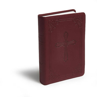 NIV Compact Bible, Burgundy Leathersoft