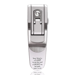 Pop-Up Book Light - Your Word is a Lamp, Silver