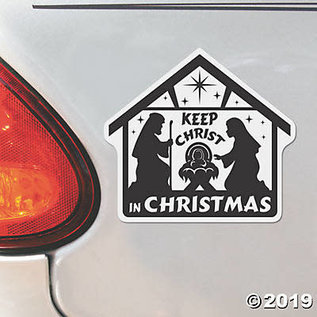 Car Magnet - Keep Christ in Christmas