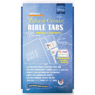 Bible Indexing Tabs - U-Create - Goodruby Christian Bookstore