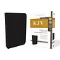 KJV Giant Print Reference Bible, Black Genuine Leather
