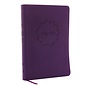 NKJV Large Print Value Thinline Bible, Purple Leathersoft