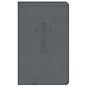 NKJV Value Thinline Bible, Charcoal Leathersoft