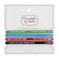 Silicone Bracelet Set - Live, Run, Play, Do
