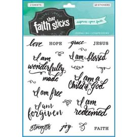 Journaling Stickers - Who I Am in Christ