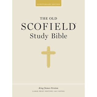 KJV Large Print Scofield Study Bible, Black Bonded Leather