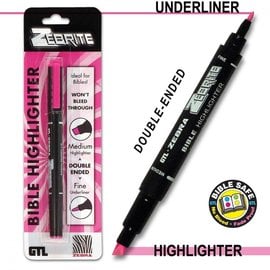 Highlighter - Pink (Double-Ended)