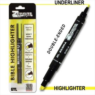 Highlighter - Yellow (Double-Ended)
