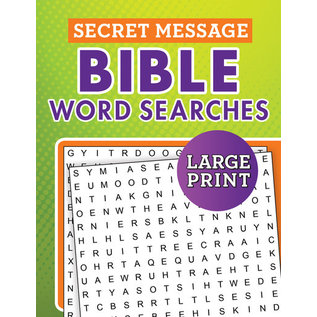 Secret Message Bible Word Searches Large Print