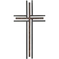 Wall Cross - Double, Metal